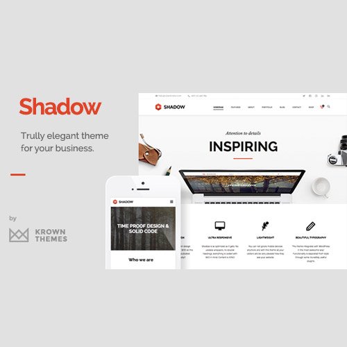 Shadow – Responsive &amp; Retina Multi-Purpose Theme