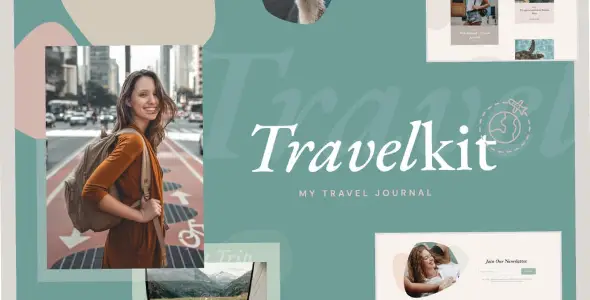 TravelKit – Journal &amp; Blog Template Kit for Elementor