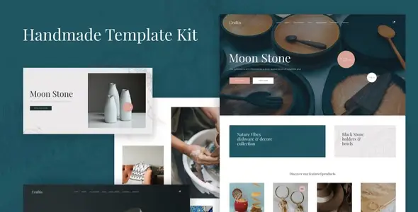 Craftis – Handcraft &amp; Artisan Elementor Template Kit