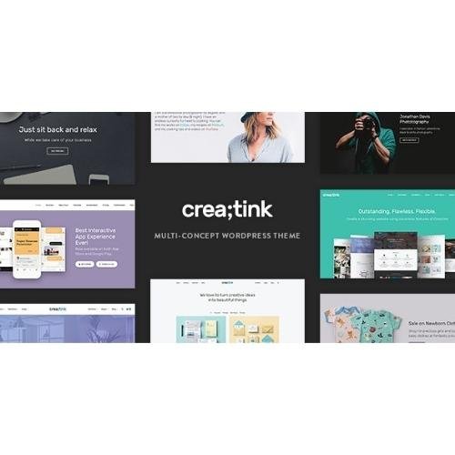 Creatink MultiConcept Responsive WordPress Theme