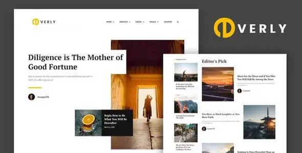 Everly – Blog &amp; Magazine Elementor Template Kit