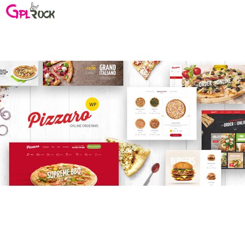 Pizzaro – Fast Food &amp; Restaurant WooCommerce Theme