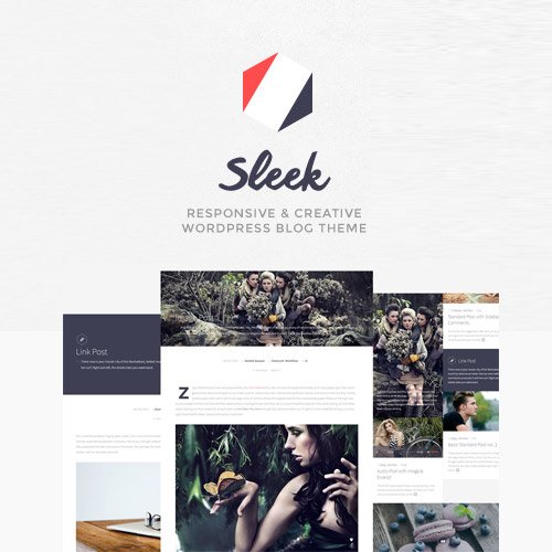 Sleek | Responsive &amp; Creative WordPress Blog Theme