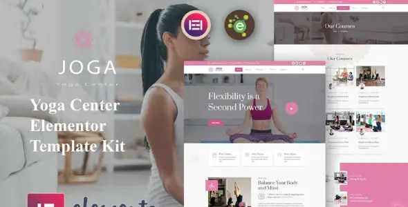 Joga – Meditation &amp; Yoga Elementor Template Kit