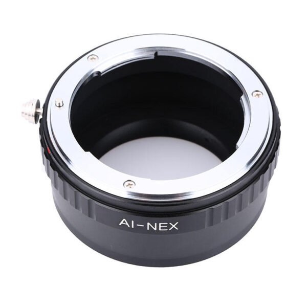 Aluminum Lens Adapter Ring Ai-nex for Nikon Aiaisd Mount Lenses for Sony Alpha E-mount Nex Mirrorless Camera (3)