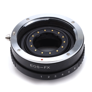Leedsen EOS-FX Lens Mount Adapter Ring for Canon EF Lens to Fujifilm FX Mount Mirrorless Cameras