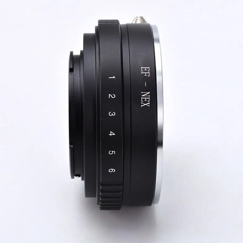 Leedsen EOS-NEX Lens Adapter with Aperture for Canon EF Lens to Sony E Mount Camera - Image 6