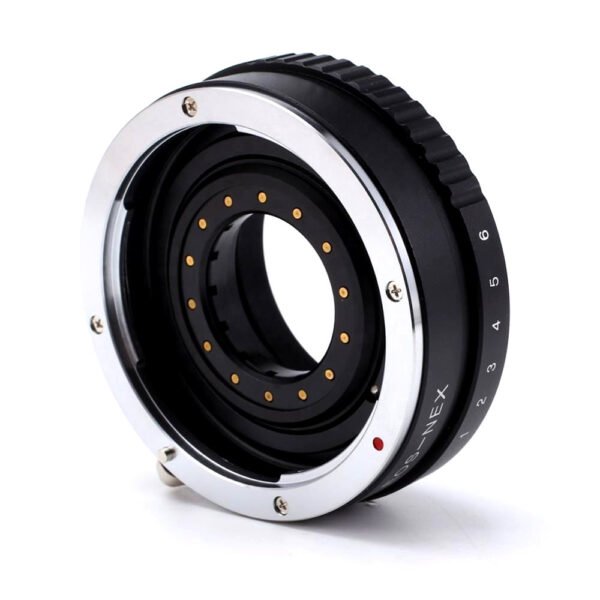 Leedsen EOS-NEX Lens Adapter with Aperture for Canon EF Lens to Sony E Mount Camera (2)