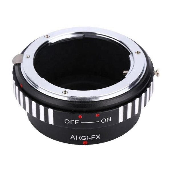 Leedsen Lens Adapter AI(G)-FX for nikon GFAISD Lens to Fujifilm Camera (2)