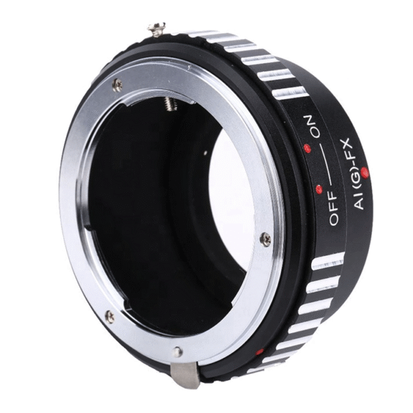 Leedsen Lens Adapter AI(G)-FX for nikon GFAISD Lens to Fujifilm Camera (2)