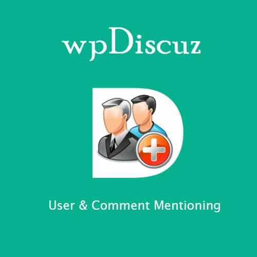 wpDiscuz User &amp; Comment Mentioning