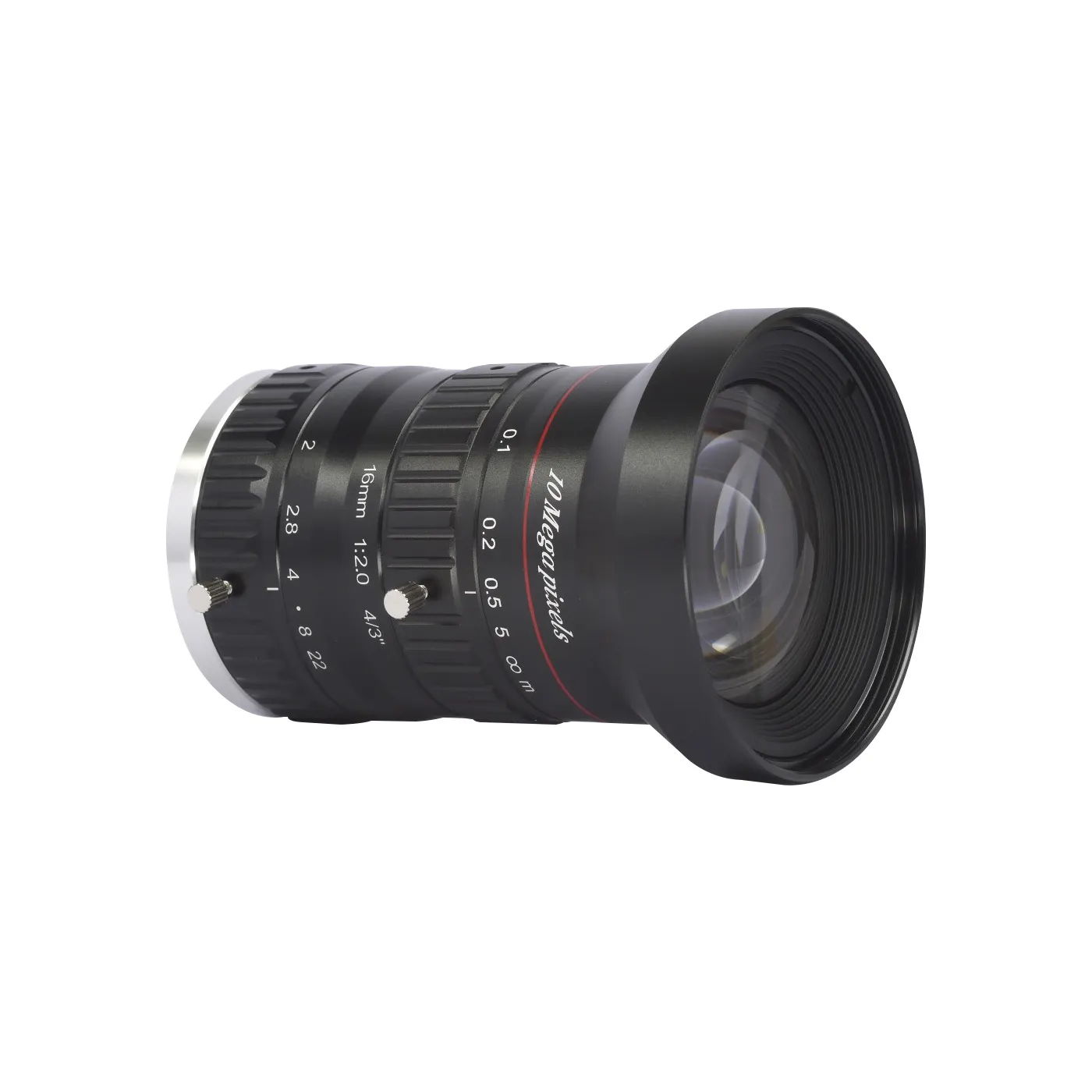 Custom 4/3''_10MP_16mm large aperture high resolution FA lens