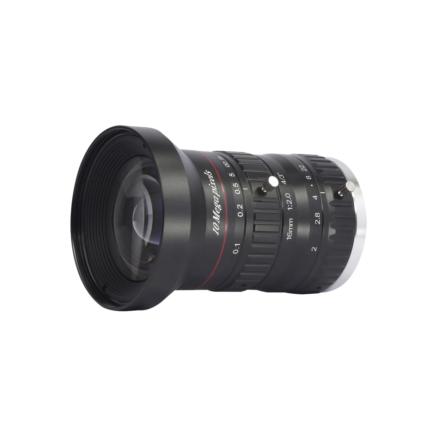 Custom 4/3''_10MP_16mm large aperture high resolution FA lens