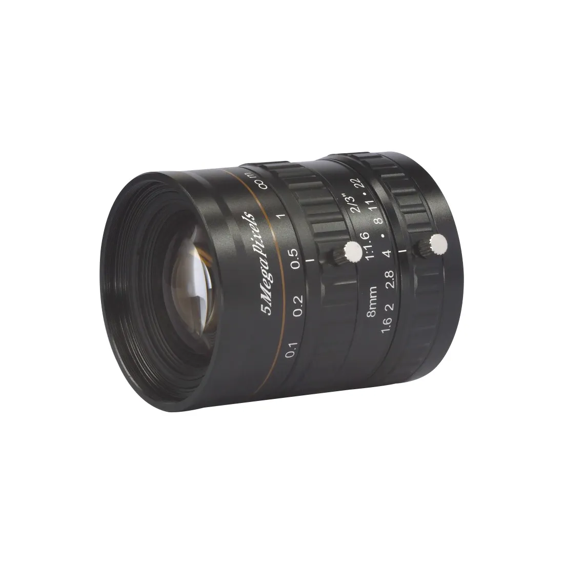 2/3'' 5MP 8mm Large Aperture High Resolution FA Lens